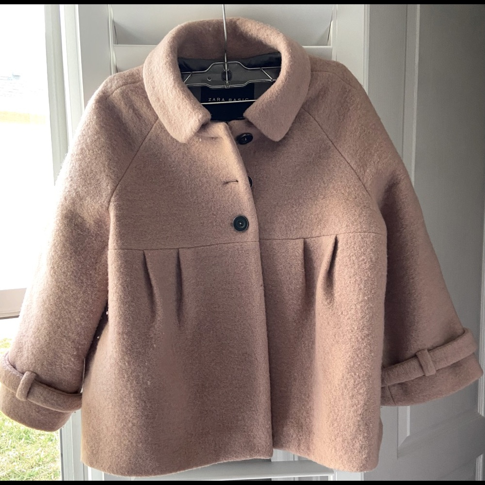 Zara basic winter coat